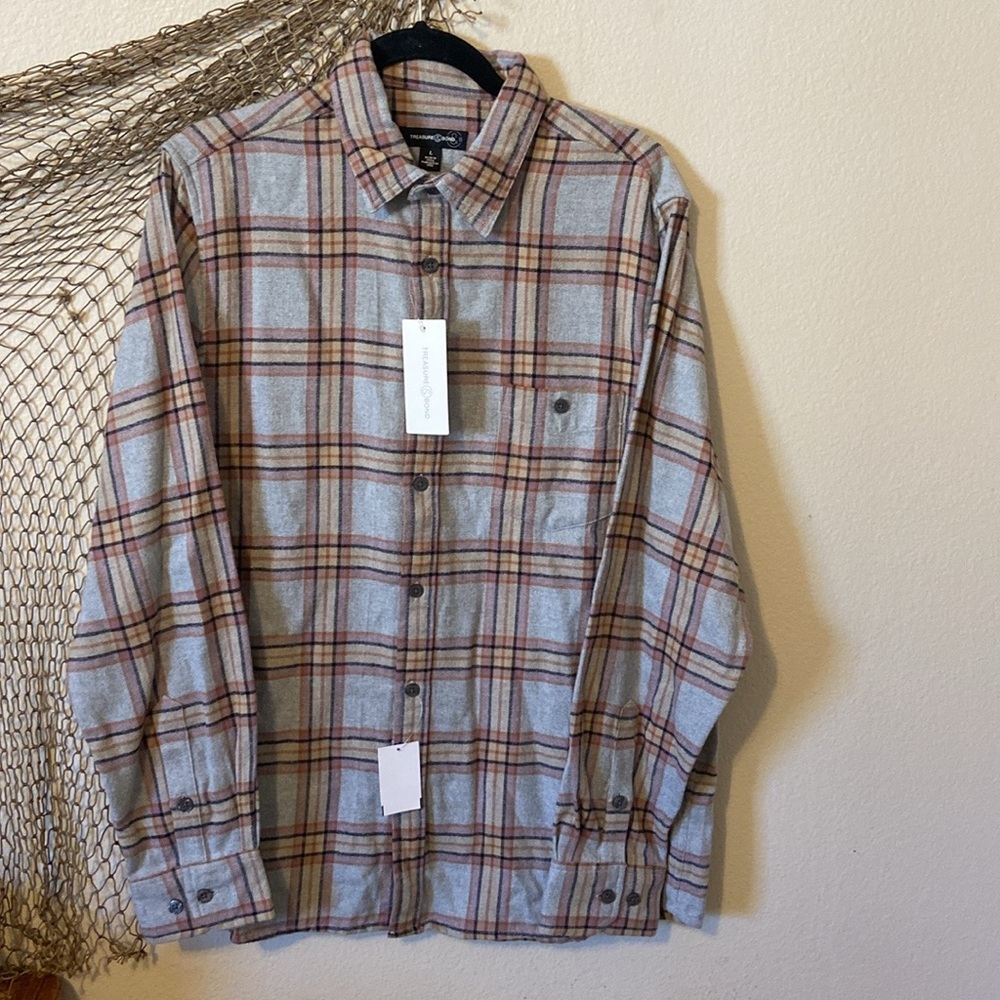 NWTs Treasure & Bond Plaid Flannel